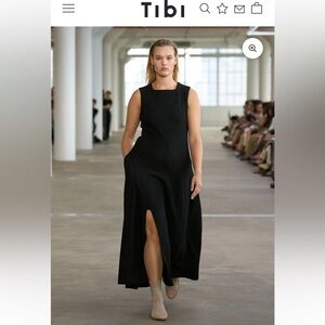 Tibi Structured Boucle Knit Dress